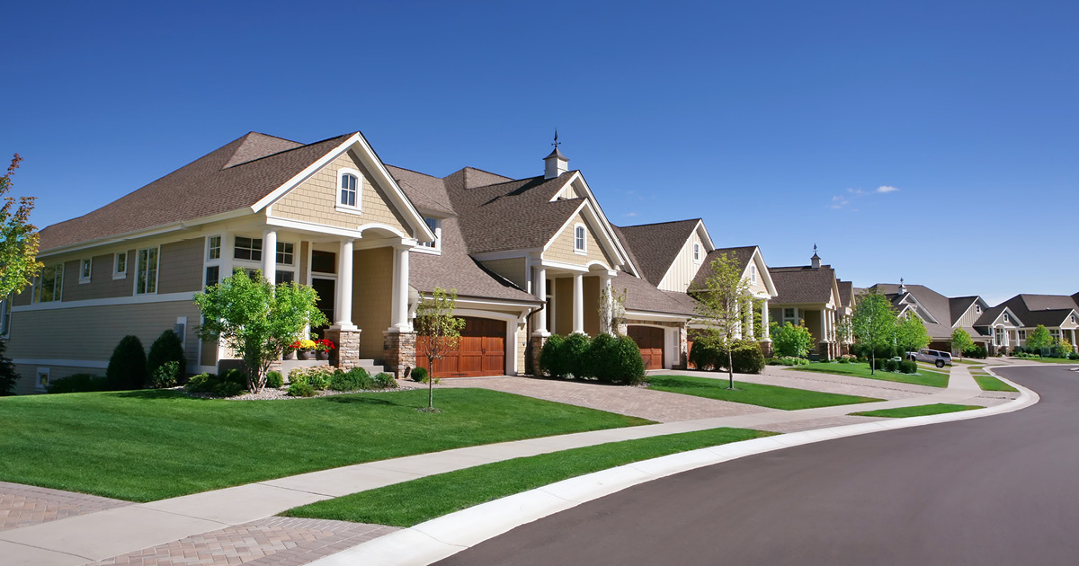 Picture of surbaban home